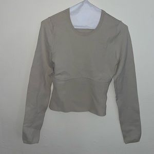 ARITZIA Babaton Sculpt Knit Empire Longsleeve Sweater